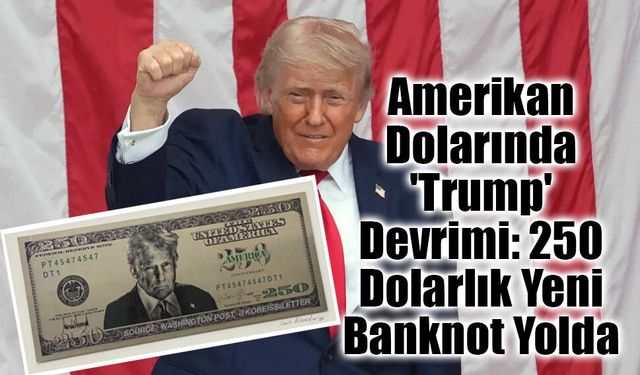 250 Dolarlık Trump Banknotu İçin Düğmeye Basıldı