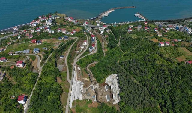 Trabzon'un 30 Yıllık Hayali Güney Çevre Yolu'nda Çalışmalar Aralıksız Sürüyor