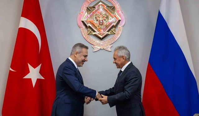 Bakan Fidan, Rusya Güvenlik Konseyi Sekreteri Şoygu ile görüştü