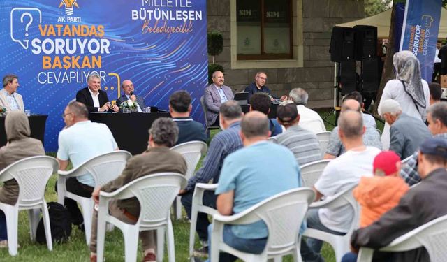 Başkan Pekyatırmacı Şeyh Şamil ve Mehmet Akif mahallelerinde vatandaşların sorularını cevapladı