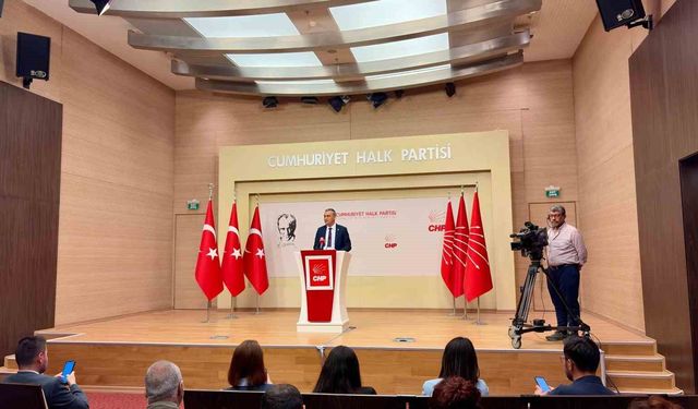 CHP Sözcüsü Sarı: 'Parti Meclisi'nde Olağan Kurultay takvimini başlatmak üzere karar almış durumdayız'