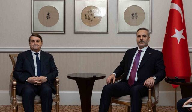 Dışişleri Bakanı Fidan, Putin'in Danışmanı Levitin ile görüştü
