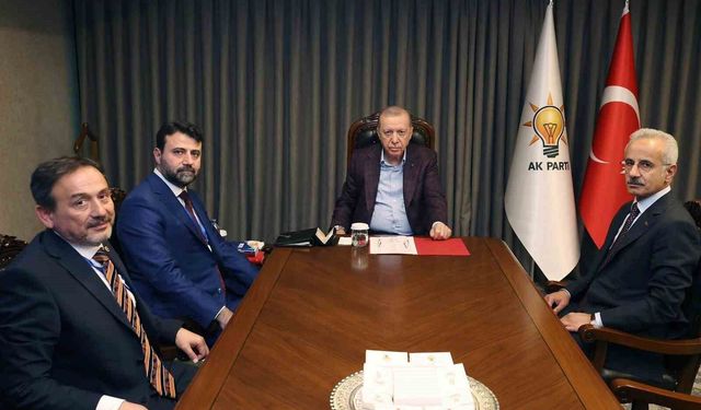 Milletvekilleri Şahin ve Keskinkılıç, Cumhurbaşkanı Erdoğan ile Karabük'ü görüştü