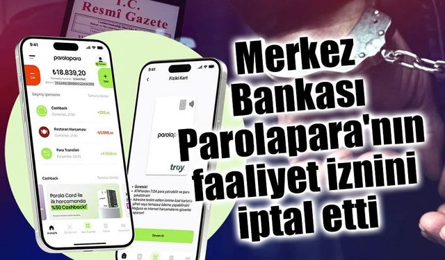 Merkez Bankası'ndan Parolapara kararı: Faaliyet izni resmen sonlandırıldı