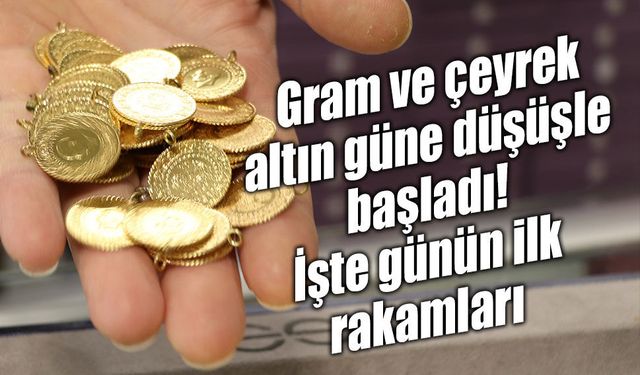 Gram ve Çeyrek Altın Güne Düşüşle Başladı: İşte 8 Haziran Güncel Altın Fiyatları