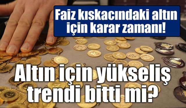 Altın fiyatları dar bantta sıkıştı, piyasalarda yön arayışı hız kazandı