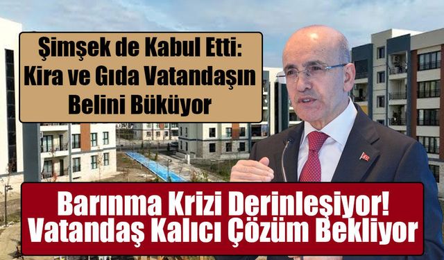 Düşük Gelirlinin Bütçesi Kira ve Gıdaya Gidiyor!