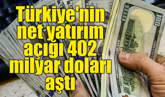 Net UYP Açığı Nisan’da 402,3 Milyar Dolara Yükseldi