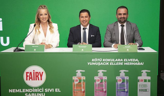 FAIRY, Aksan Kozmetik İş Birliğiyle Nemlendirici Sıvı El Sabunlarını Piyasaya Sunuyor
