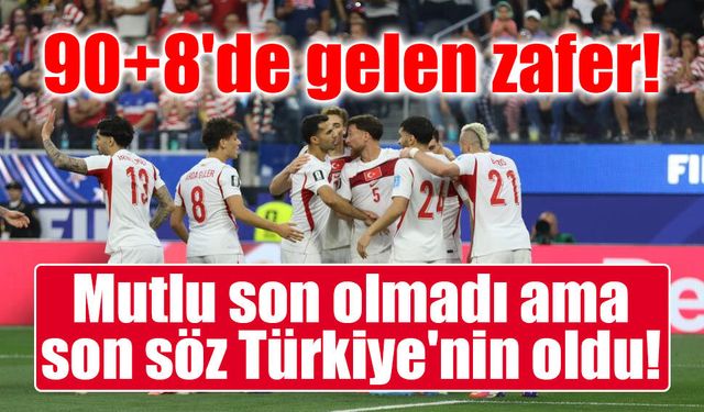 A Milli Takım'dan Dünya Kupası'na gururlu veda! ABD'yi 90+8'de yıktık