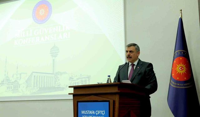 Bakan Çiftçi: '2026 yılını organize suç örgütleri ve uyuşturucu ile mücadele yılı ilan ettik'