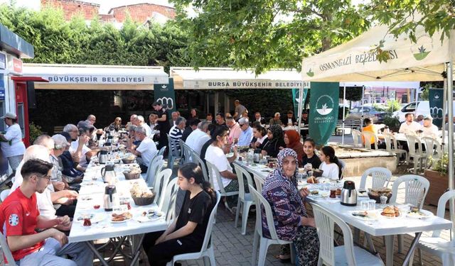 Başkan Aydın mahalle buluşmalarını Alemdar'da sürdürdü