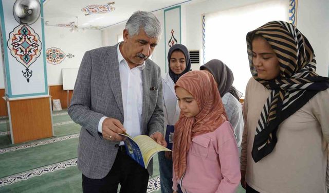 Başkan Hallaç çocukların Kur'an heyecanına ortak oldu