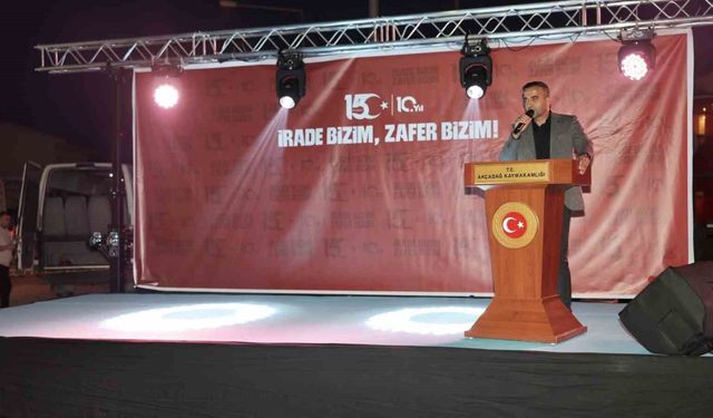 Başkan Ulutaş: '15 Temmuz ruhunu yaşatmaya devam edeceğiz'