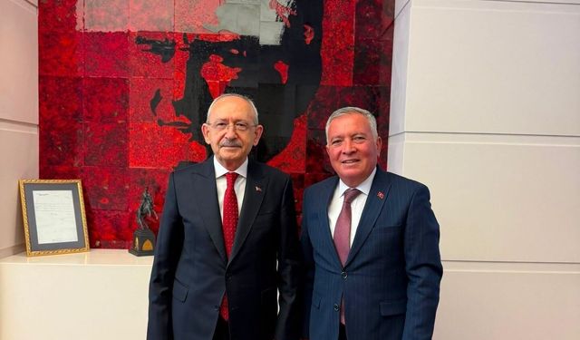CHP Genel Merkezini ziyaret eden Başkan Kepenek'ten Kılıçdaroğlu'na destek mesajı