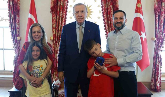 Cumhurbaşkanı Erdoğan 'Cake Not Hate' kampanyasıyla tanınan Joshua Harris'i kabul etti