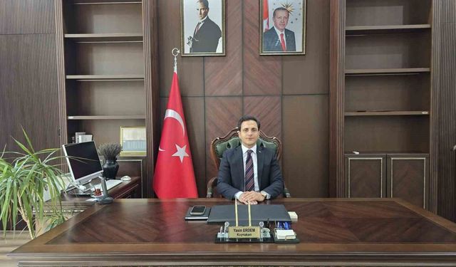 Kaymakam Erdem göreve başladı