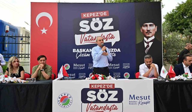 Kepez'de mahallelerin sesi Halk Buluşması'nda yükselecek