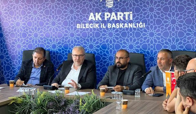 Merkez İlçe toplantısına Milletvekili Eldemir katıldı