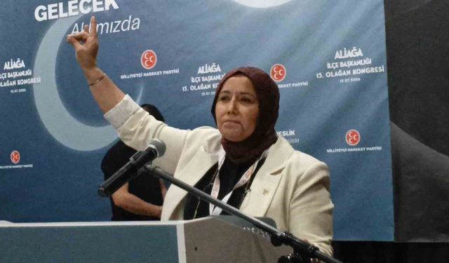 MHP Aliağa'da Nuray Aydemir ile yola devam