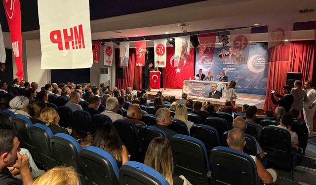 MHP Datça'da genel kurul heyecanı yaşandı