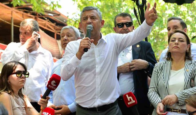 Özgür Özel: 'Ya bir yol bulacağız ya bir yol açacağız'