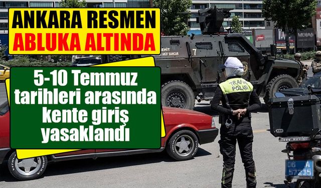 Ankara'da NATO Zirvesi tedbirleri: Ağır tonajlı araçlara giriş yasağı