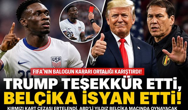Dünya Kupası'nda kriz! FIFA'nın Balogun kararı tartışma yarattı