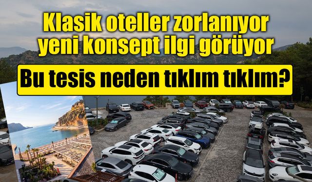 Marmaris'te turizmde çelişkili manzara: Oteller boş, bu tesis dolup taştı!