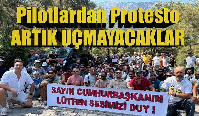 Babadağ'da Yamaç Paraşütü Uçuşları Durdu: Pilotlardan Protesto