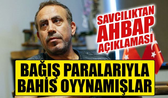 Savcılık: Deprem bağışlarının aktarıldığı hesaplardan bahis oynandığı tespit edildi