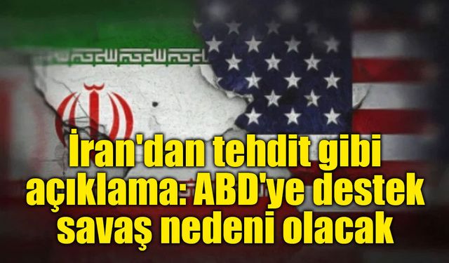 İran'dan Trump'ın Hürmüz çıkışına sert yanıt: "ABD'ye destek veren savaşın tarafı sayılacak"