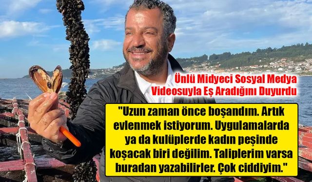 Midyeci Ahmet evlenmek istediğini duyurdu! Eş adayında aradığı özellikleri açıkladı