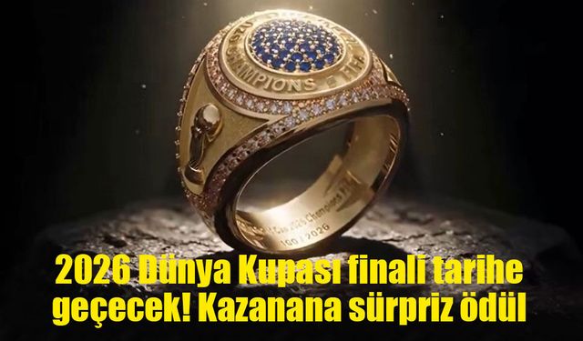Dünya Kupası'nda bir ilk! Şampiyon takıma artık yüzük de verilecek