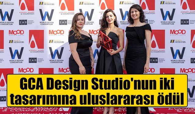 GCA Design Studio'nun iki tasarımına uluslararası ödül