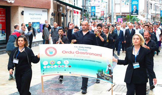 Ordu Gastronomi Festivali başladı