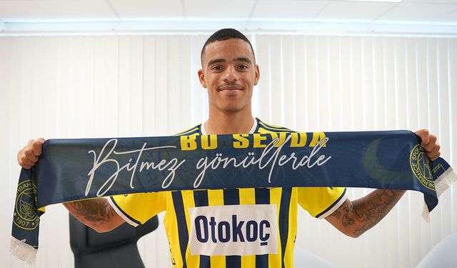 Mason Greenwood İstanbul'da! Fenerbahçe'nin yeni transferine coşkulu karşılama