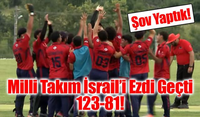 Millilerden Muhteşem Başlangıç: İsrail'i 123-81 Mağlup Ettik!