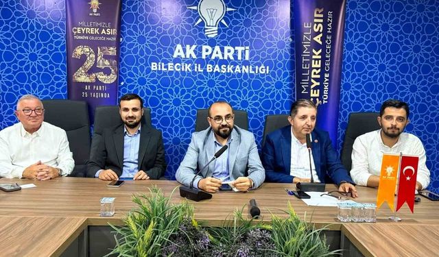 AK Parti Bilecik'te İlçe Danışma Toplantısı gerçekleştirildi