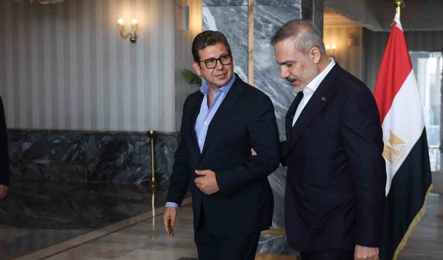 Bakan Fidan, Mısır Genel İstihbarat Servisi Başkanı Reşad ile bir araya geldi