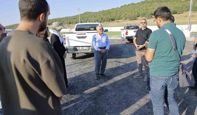 Başkan Büyükkılıç, Yüksek İrtifa'da ulusal basından gazeteci ve yazarlarla bir araya geldi