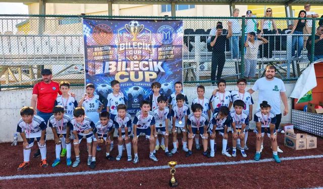 Bilecik CUP U11 Turnuvası nefes kesen müsabakalara sahne oldu