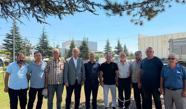 İl Başkanı Yıldırım çiftçilerle buluştu