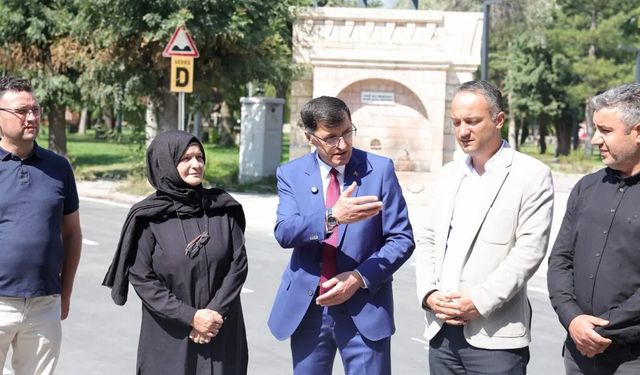 Kütahya Belediye Başkanı Kahveci, Maltepe Mahallesi'nde incelemelerde bulundu