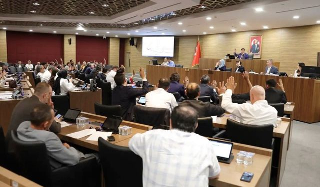 Kütahya Belediye Meclisi Ağustos ayı toplantısı yapıldı