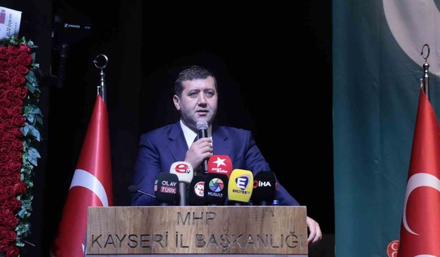 MHP'li Ersoy: 'Biz bu birlik ve beraberliği bozmazsak, Kayseri Türkiye'de MHP'nin en çok oy aldığı şehir olacaktır'
