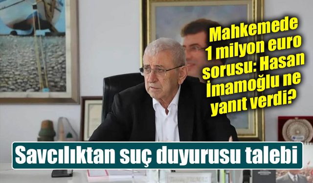 Ekrem İmamoğlu'nun babası Hasan İmamoğlu hakkında “aklama” suçundan suç duyurusu talebi