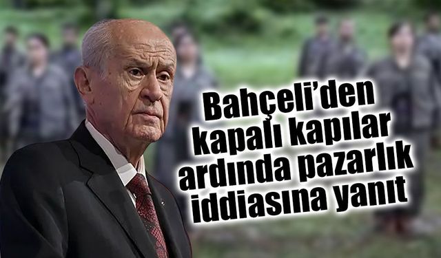 Bahçeli’den dikkat çeken Öcalan açıklaması: “Af söz konusu değil”