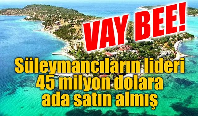 Kalem Adası'nın yeni sahibi kim? 45 milyon dolarlık adanın dikkat çeken geçmişi