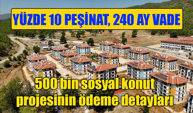 Ev sahibi olmak isteyenlere 240 ay vade: İşte devlet destekli konut projesinin tüm rakamları